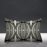 Kiva Geometric Reversible Indoor/Outdoor Rectangular Pillow