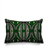 Kiva Geometric Reversible Indoor/Outdoor Rectangular Pillow