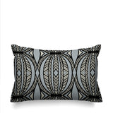Kiva Geometric Reversible Indoor/Outdoor Rectangular Pillow