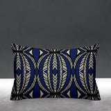Kiva Geometric Reversible Indoor/Outdoor Rectangular Pillow