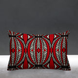 Kiva Geometric Reversible Indoor/Outdoor Rectangular Pillow