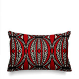 Kiva Geometric Reversible Indoor/Outdoor Rectangular Pillow