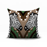 Kondy Zebra Reversible Indoor/Outdoor Square Pillow