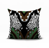 Kondy Zebra Reversible Indoor/Outdoor Square Pillow