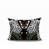 Kondy Zebra Reversible Indoor/Outdoor Rectangle Pillow
