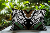 Kondy Zebra Reversible Indoor/Outdoor Rectangle Pillow