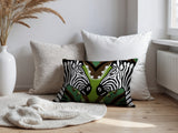 Kondy Zebra Reversible Indoor/Outdoor Rectangle Pillow