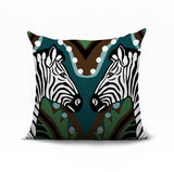 Kondy Zebra Reversible Indoor/Outdoor Square Pillow