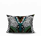 Kondy Zebra Reversible Indoor/Outdoor Rectangle Pillow