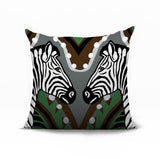 Kondy Zebra Reversible Indoor/Outdoor Square Pillow