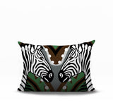 Kondy Zebra Reversible Indoor/Outdoor Rectangle Pillow