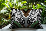Kondy Zebra Reversible Indoor/Outdoor Rectangle Pillow