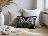 Kondy Zebra Reversible Indoor/Outdoor Rectangle Pillow