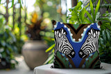 Kondy Zebra Reversible Indoor/Outdoor Square Pillow