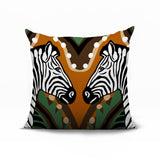 Kondy Zebra Reversible Indoor/Outdoor Square Pillow