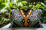 Kondy Zebra Reversible Indoor/Outdoor Rectangle Pillow