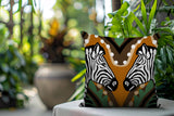 Kondy Zebra Reversible Indoor/Outdoor Square Pillow