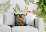 Kondy Zebra Reversible Indoor/Outdoor Square Pillow