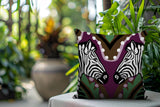 Kondy Zebra Reversible Indoor/Outdoor Square Pillow