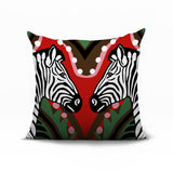 Kondy Zebra Reversible Indoor/Outdoor Square Pillow