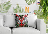 Kondy Zebra Reversible Indoor/Outdoor Square Pillow