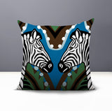 Kondy Zebra Reversible Indoor/Outdoor Square Pillow