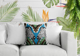 Kondy Zebra Reversible Indoor/Outdoor Square Pillow