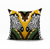 Kondy Zebra Reversible Indoor/Outdoor Square Pillow