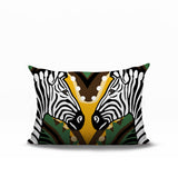 Kondy Zebra Reversible Indoor/Outdoor Rectangle Pillow