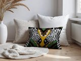 Kondy Zebra Reversible Indoor/Outdoor Rectangle Pillow