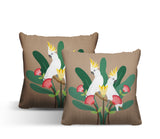 Kookoo Animal Reversible Indoor/Outdoor Square Pillow