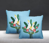 Kookoo Animal Reversible Indoor/Outdoor Square Pillow