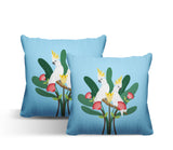 Kookoo Animal Reversible Indoor/Outdoor Square Pillow