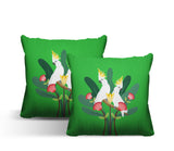 Kookoo Animal Reversible Indoor/Outdoor Square Pillow
