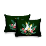 Kookoo No Decorative Addition Outdoor Reversible Throw Rectangular Pillow