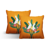 Kookoo Animal Reversible Indoor/Outdoor Square Pillow