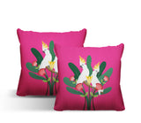 Kookoo Animal Reversible Indoor/Outdoor Square Pillow