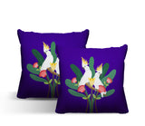Kookoo Animal Reversible Indoor/Outdoor Square Pillow