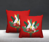 Kookoo Animal Reversible Indoor/Outdoor Square Pillow
