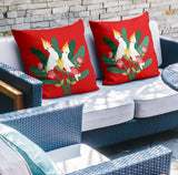 Kookoo Animal Reversible Indoor/Outdoor Square Pillow