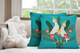 Kookoo Animal Reversible Indoor/Outdoor Square Pillow