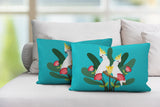 Kookoo No Decorative Addition Outdoor Reversible Throw Rectangular Pillow