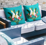 Kookoo Animal Reversible Indoor/Outdoor Square Pillow