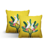 Kookoo Animal Reversible Indoor/Outdoor Square Pillow