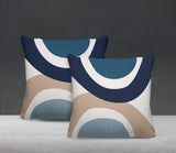 Kora Abstract Reversible Indoor/Outdoor Square Pillow