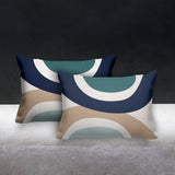 Kora Abstract Reversible Indoor/Outdoor Rectangular Pillow