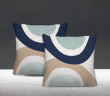 Kora Abstract Reversible Indoor/Outdoor Square Pillow