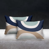 Kora Abstract Reversible Indoor/Outdoor Rectangular Pillow