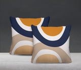Kora Abstract Reversible Indoor/Outdoor Square Pillow