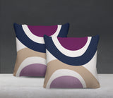 Kora Abstract Reversible Indoor/Outdoor Square Pillow